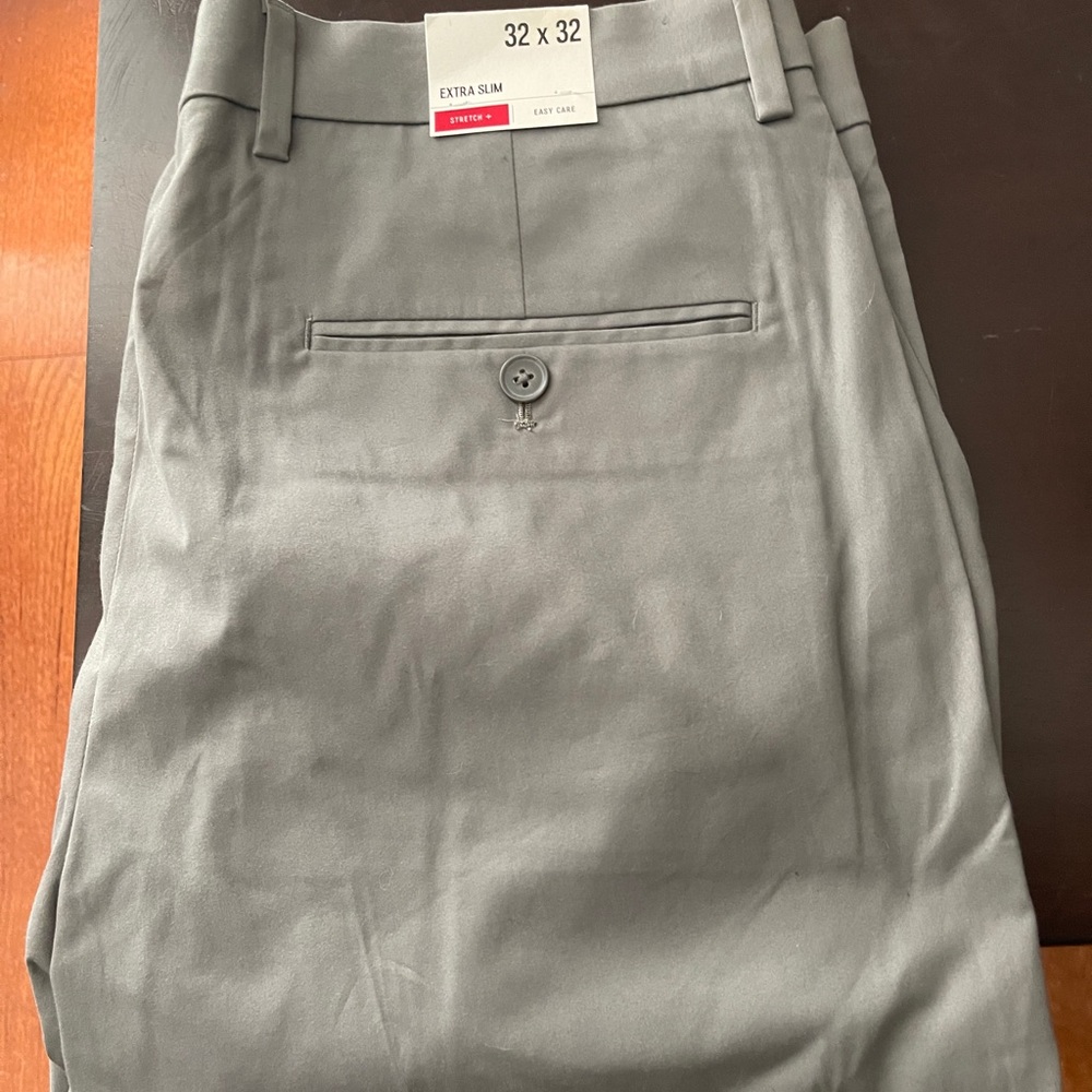 Express Easy Care Extra Slim Fit Dress Pants